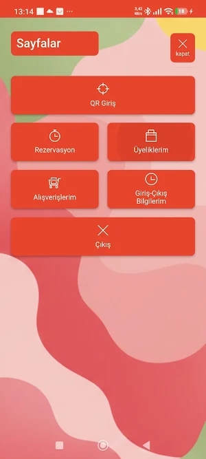 SELiNCE Üye Uygulaması Screenshot 3