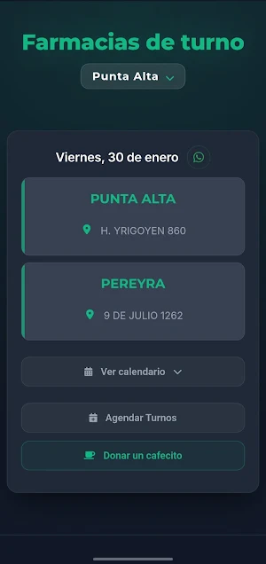 Farmacias Bahía y Punta Alta Screenshot 1