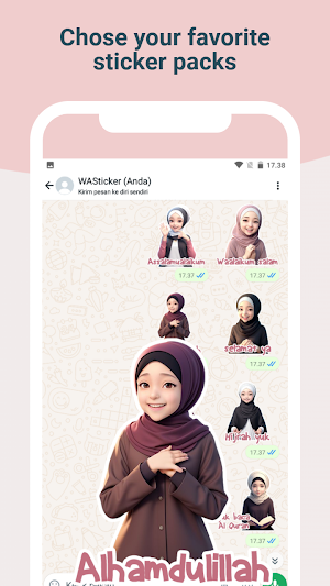 Hijab Sticker - WASticker Screenshot 3