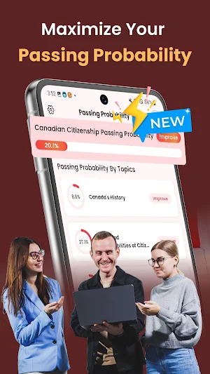 Canadian Citizenship Exam Prep Screenshot 1