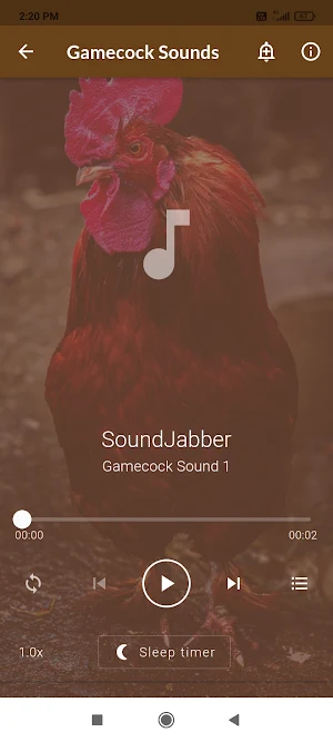 Gamecock Sounds Screenshot 1