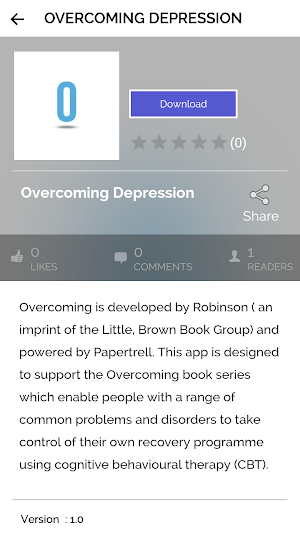 Overcoming Depression Screenshot 2