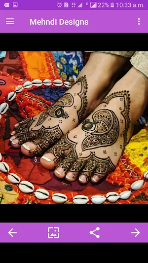 Mehndi Designs Offline Screenshot 1