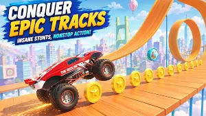 Monster Truck Mega Ramp Stunts Screenshot 3