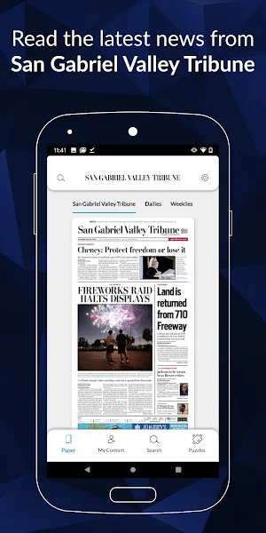 SGV Tribune Screenshot 0