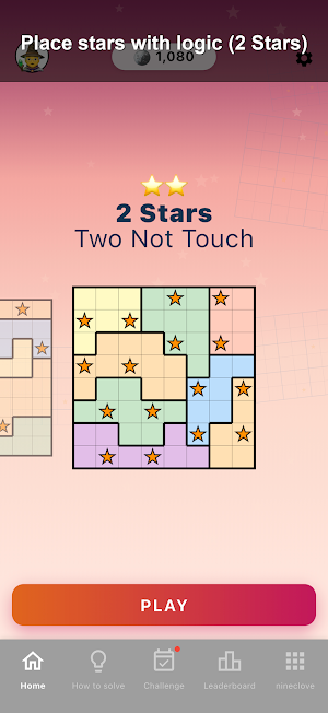 Star Battle - Logic Puzzle Screenshot 2