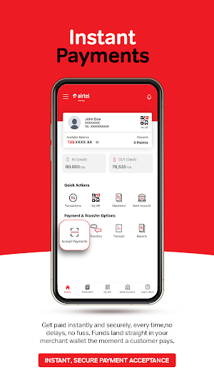 Airtel Money Merchant Screenshot 1