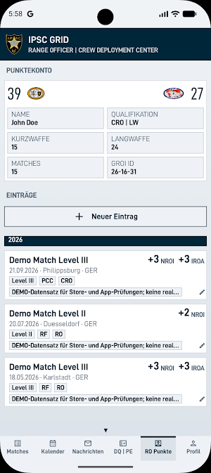 IPSC GRID Screenshot 2