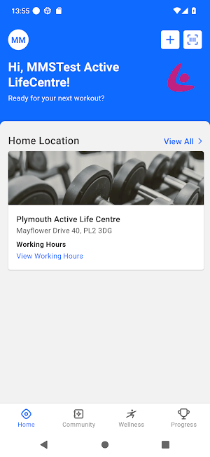 Plymouth Active Training App Screenshot 1