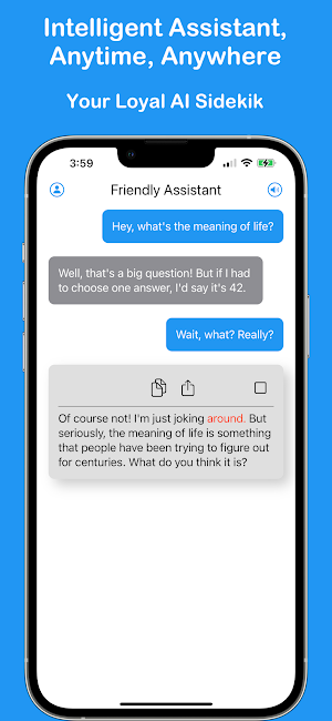 WiseTalk AI Powered Voice Chat Screenshot 2