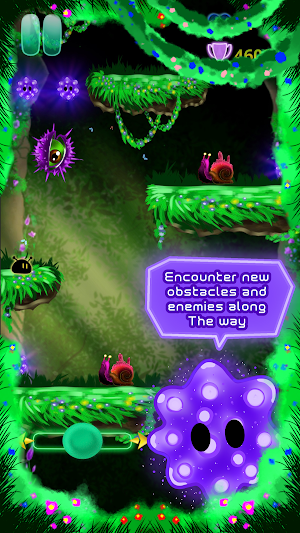 Zlinx: Endless Platformer Screenshot 2