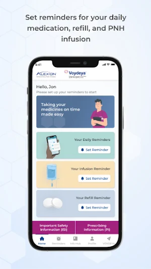 Alexion PNH Medication Tool Screenshot 0