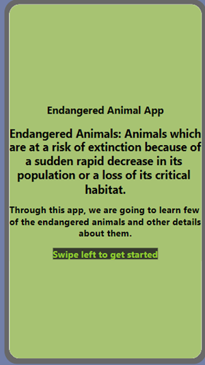 Endangered Animals by Karzal Screenshot 2