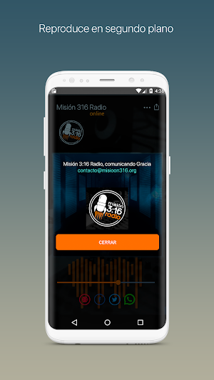 Misión 316 Radio Screenshot 2