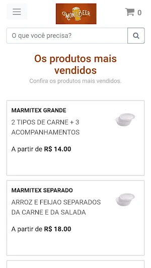 Mont Beer Delivery Screenshot 1