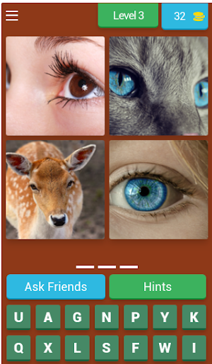 puzzle - 4 PIC 1 WORD GAMES Screenshot 3
