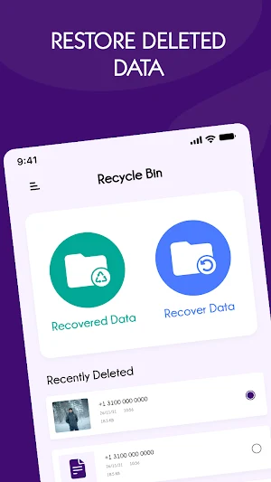 Recycle Bin Find Data Restorer Screenshot 3