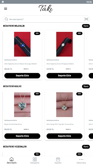 Takı Tasarım Store Screenshot 0