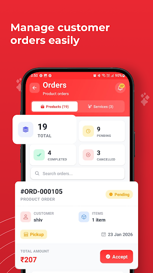 Ecommarkt Vendor App Screenshot 1