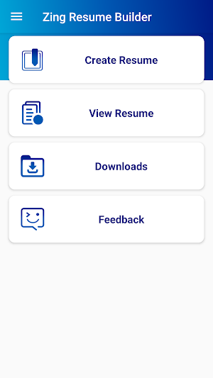 Resume Builder 2020 Free CV Maker Screenshot 0