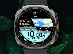 Weather w269 Watchface Screenshot 1