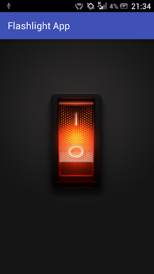 Flashlight App Screenshot 1