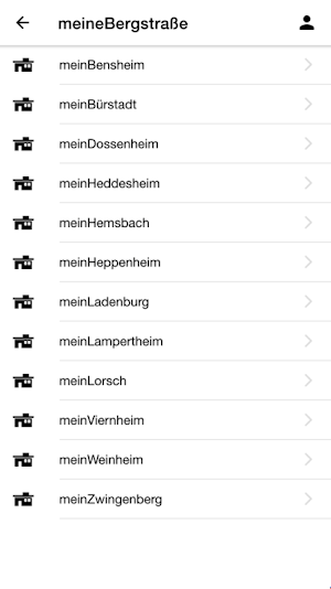 meineBergstraße Screenshot 1