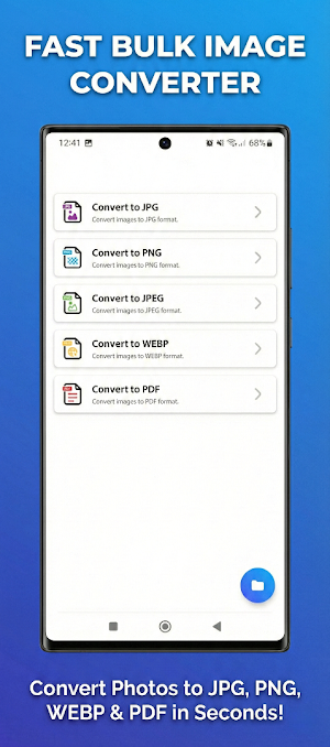 Bulk Image Converter & Cropper Screenshot 1