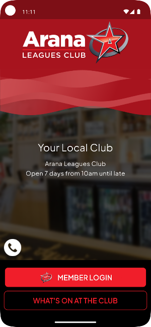 Arana Leagues Club Screenshot 0