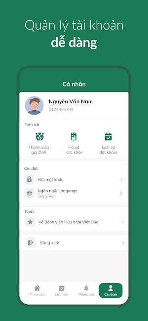 BVHN Việt Đức Screenshot 1