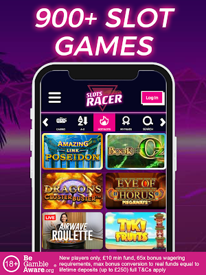 Slots Racer - Online Casino Screenshot 1
