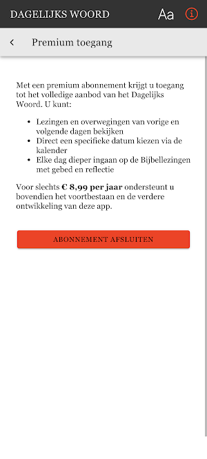 Dagelijks Woord Screenshot 2
