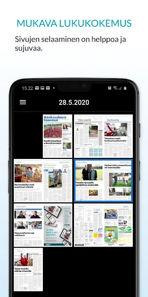Hankasalmen Sanomat – päivän lehti Screenshot 3