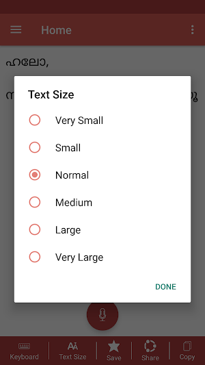 Parayu: Malayalam Voice Typing Screenshot 2