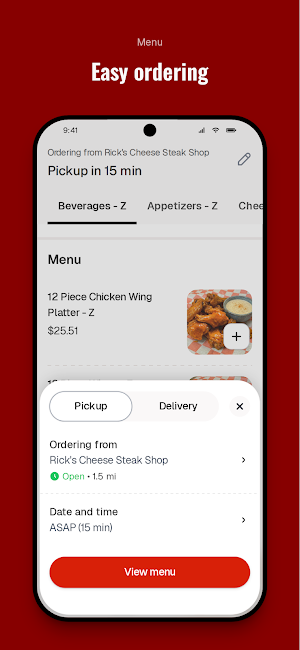 Rick's Cheese Steak Shop Screenshot 2