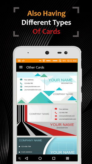Visiting Card Maker Screenshot 3