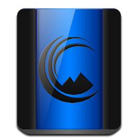 Carter Blue Black Icon Pack