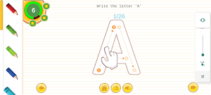 Kids Letters Tracing Book Screenshot 1