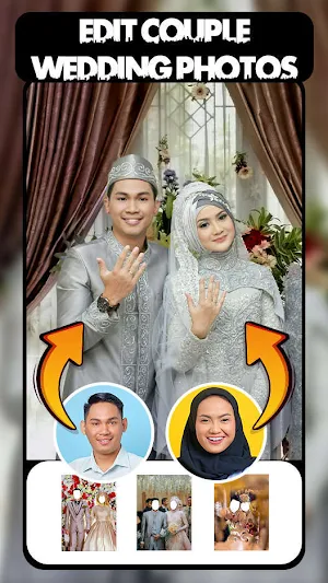 Muslim Couple Wedding Dresses Screenshot 3