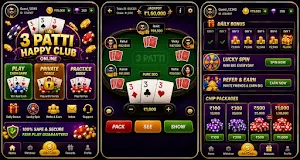 3 Patti Happy Club Online Screenshot 0