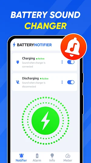 Battery Notifier Sound Changer Screenshot 0