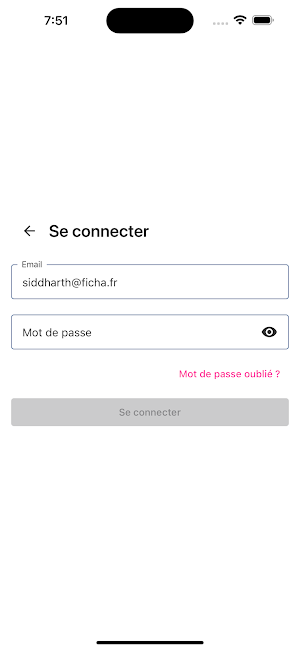 Appli Ambassadeurs Screenshot 1