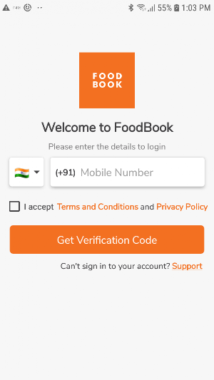 FoodBook - Workplace Food Screenshot 1