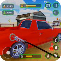 Gas Station Junkyard Simulator