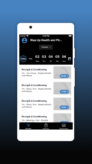 StepUp Health and Fitness Screenshot 2