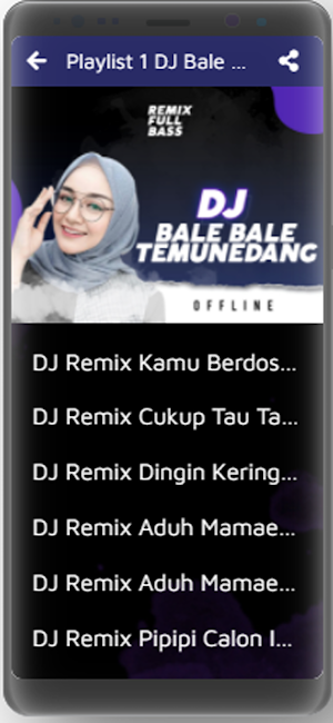 Dj Remix Bale Bale Temunedang Screenshot 2