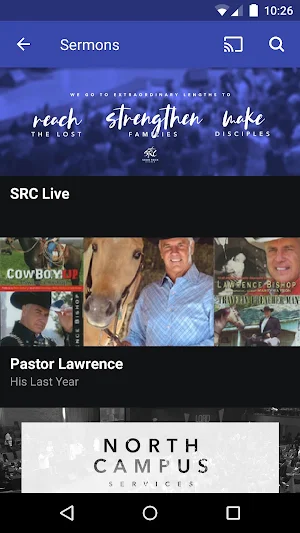 SRC App Screenshot 1