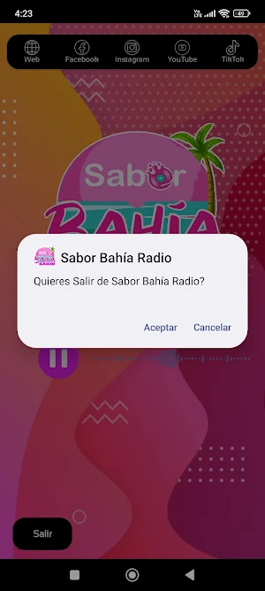 Sabor Bahía Radio Screenshot 3