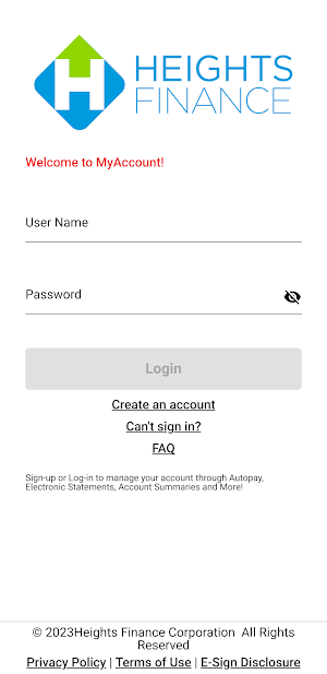 Heights Finance Screenshot 0