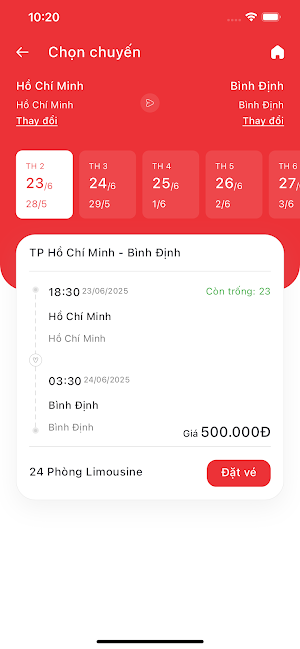 Cuộc Huê Limousine Screenshot 1